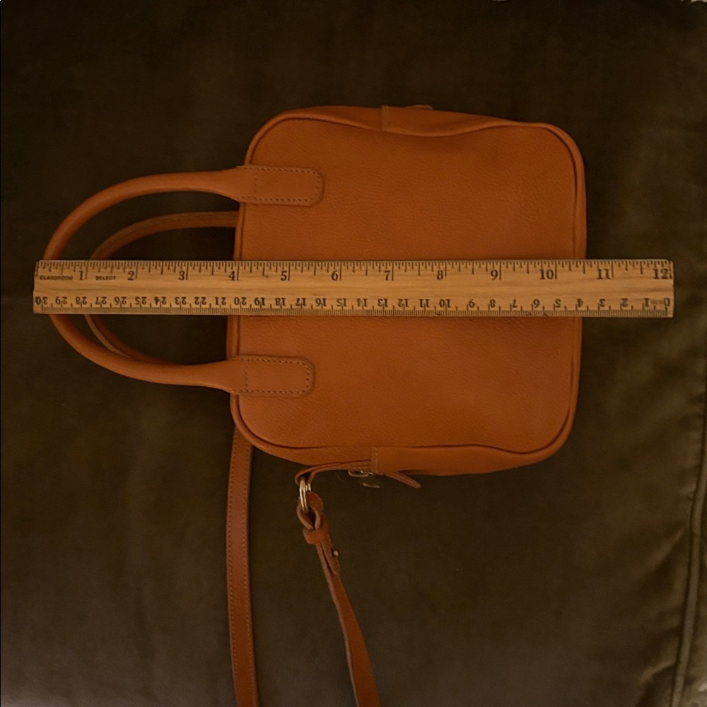 Il BISONTE Tan Leather crossbody handbag - Picture 7 of 9